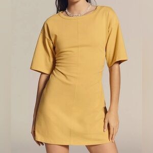 Anthropologie Daily Practice Field Day Short-Sleeve T-Shirt Dress
